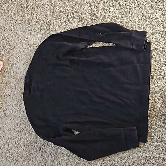 Eddie Bauer black long sleeve shirt, size S - Picture 5 of 6